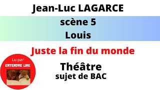 « Juste la fin du monde »  JeanLuc LAGARCE scène 5 [upl. by Mika]