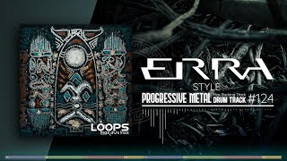 Progressive Metal Drum Track  Erra Style  175 bpm [upl. by Dorsman962]