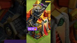 Town hall 17 Clash of clans😈 Coc new update  th 17😈 clashofclans townhall17 coc shorts th17 [upl. by Sucramat]