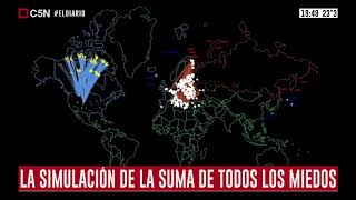 Cómo sería una guerra nuclear entre EEUU y Rusia [upl. by Frannie]