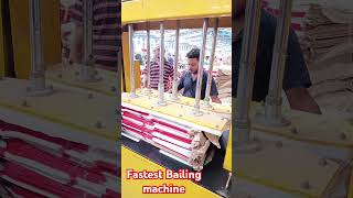 Fastest bailing machine machine heavyequipment heavymachinary factoryvideo viralshorts tech [upl. by Marleah]