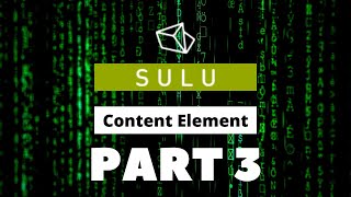 Part 3 content management system youtube tutorial Sulu CMS [upl. by Norina12]