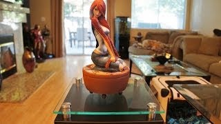 My Sideshow MARY JANE Polystone Statue Review  J Scott Campbell SpiderMan Collection [upl. by Notsa]