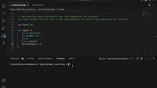 interfaces in Go  Part2  Golang  golangtutorial basicsofgolang coding golang [upl. by Codi]