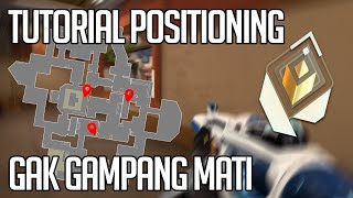 Tutorial POSITIONING Biar GAK GAMPANG MATI  VALORANT Indonesia [upl. by Alansen]