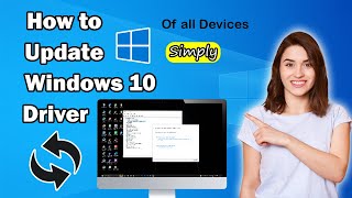 How to Update Driver in Windows 10 💻 [upl. by Ahsote]