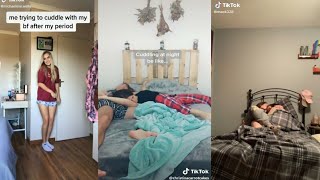 Cuddling Challenge Tiktok compilation Cute Couple [upl. by Ignacius]