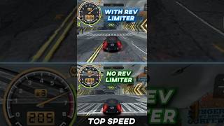 Aston Martin DB9 TOP SPEED  With VS Without Rev Limiter  NFS MW nfs racing shorts [upl. by Aihsram]