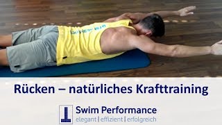 Krafttraining ohne Hilfsmittel Rücken stärken  Rückenmuskulatur zuhause trainieren [upl. by Meekahs]