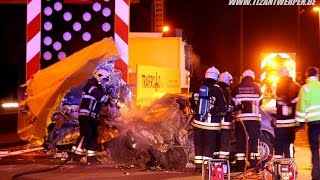 1252015  Dodelijk ongeval E17 Kruibeke [upl. by Aeel]