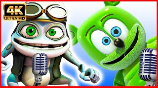 Crazy Frog  Axel F Directors Cut  Gummy Bear Meme Song  Cover [upl. by Nwahsd636]