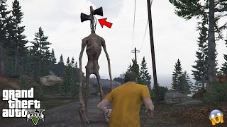 GTA 5  I Killed Siren Head scary [upl. by Anilatac434]