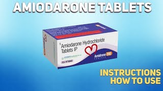 Amiodarone tablets Cordarone how to use Uses Dosage Side Effects Contraindications [upl. by Aryad]