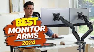 Best Monitor Arms of 2024  Top Picks for Ergonomic Workspaces [upl. by Ashraf]