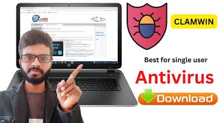 How to Download clamwin antivirus For Windows 7 8 10 11  Best Antivirus For laptoppc [upl. by Bellew]