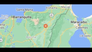 Temblor en Colombia se reportó un sismo de magnitud 50 con epicentro en Valledupar [upl. by Oneal170]