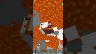 Glass volcano Vs Glass House shorts minecraft [upl. by Guilbert]