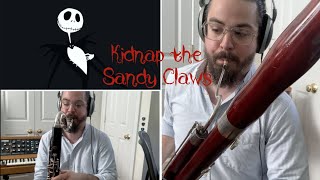 Kidnap the Sandy Claws The Nightmare Before Christmas  Woodwind Arrangement [upl. by Sarette]