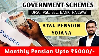 Atal Pension Yojana  Government Schemes [upl. by Benildis651]