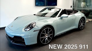 The NEW 2025 Porsche 911 Carrera Cabriolet Has Arrived Walk Around TIME [upl. by Easlehc]