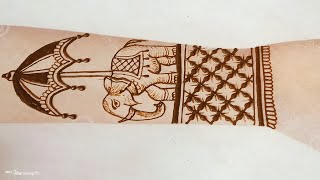 New Unique Fancy Front Hand Mehndi Design  Latest Simple Stylish Mehndi Design [upl. by Berenice]