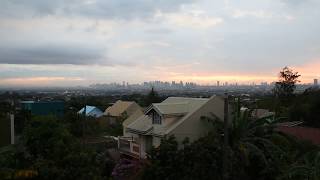 Overlooking Metro Manila from Antipolo  Sundown [upl. by Previdi302]