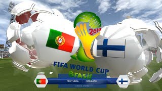 Portugal gegen Finnland  WM 2014 in Brasilien 1Gruppenspieltag  Let´s Play Fifa 14  POR 02 [upl. by Ettenuahs]