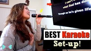 Singing Hack Karaoke Setup for Singers [upl. by Tiphanie]