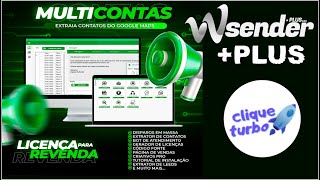 Wasender 330 nova versão e novas funções chatbot e extrator de contatos das mídias sociais [upl. by Ocirne]