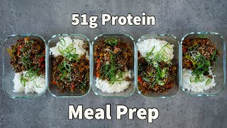 Meal Prep For The Week In Under An Hour  Beef Stir Fry Recipe [upl. by Weiner729]