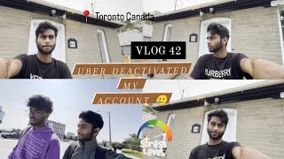 Uber deactivated my account 🥲vlog 42 lakshaysura [upl. by Aihsiym]