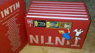 The Adventures Of Tintin Complete Hardcover Collection  Unboxing Review [upl. by Zumwalt]