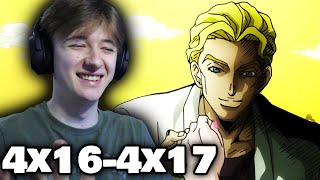 WHO IS THIS   JJBA Part 4 Episode 16 and 17 Reaction [upl. by Damour]