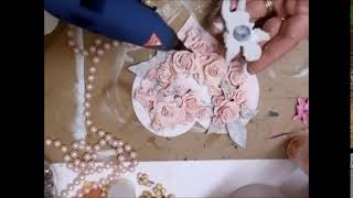 Mixed Media Shabby Chic Heart Tutorial  jennings644 [upl. by Ahsiemal714]