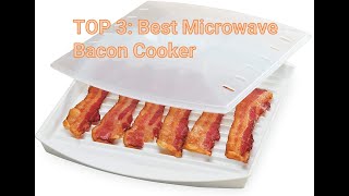 TOP 3 Best Microwave Bacon Cooker [upl. by Thury]