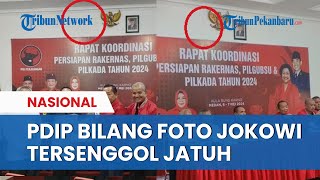 Cuma Ada Foto Wapres di Ruang Rakor DPD PDIP Bilang Foto Jokowi Jatuh [upl. by Ttezzil666]