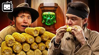 OFFLINETV CORN ESCAPE ROOM ft Matt Stonie [upl. by Pruter]