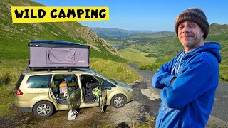 ROOF TENT Camping On Englands Proclaimed Most Dangerous Road [upl. by Nwadal650]