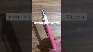 Pentel Energel Clena Review [upl. by Eiramesor51]