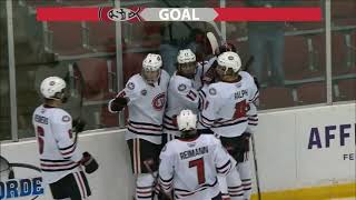 Bemidji State Mens Hockey Highlights at St Cloud State Oct 11 2024 [upl. by Ahsinek]