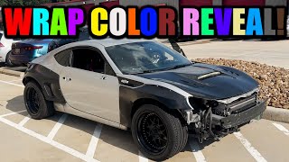 WRAP COLOR REVEAL FOR MY FRS REBUILD [upl. by Jareen]