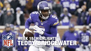 Teddy Bridgewaters 4 TD Day  Bears vs Vikings  NFL Week 15 highlight [upl. by Corrie]