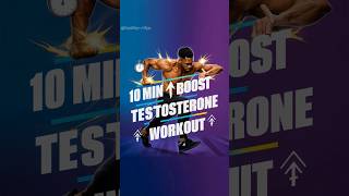 10 Min Testosterone Booster Exercise to Boost Testosterone Level 💪 shortsfeed healthytips muscle [upl. by Rhtaeh584]