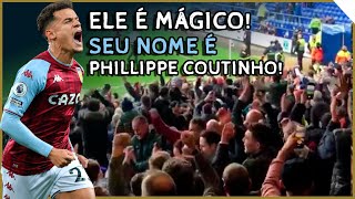 PHILIPPE COUTINHO GANHA MÚSICA DA TORCIDA DO ASTON VILLA [upl. by Yahska18]