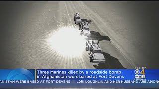 3 Marines Killed In Afghanistan Based Out Of Fort Devens [upl. by Wakeen]