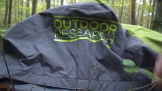 Ausrüstung  Molecule Bivy der Firma Outdoor Research [upl. by Odirfliw586]