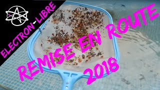 REMISE EN ROUTE 2018 DE LA PISCINE INTEX APRÈS LHIVERNAGE [upl. by Lirrad]