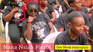 Nana Nsiah Piesie One Week Observation  Abrantie Spot Accra [upl. by Atiuqiram]