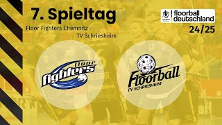 Floor Fighters Chemnitz vs TV Schriesheim  7 Spieltag  1 FloorballBL Herren 2425 [upl. by Alihet]