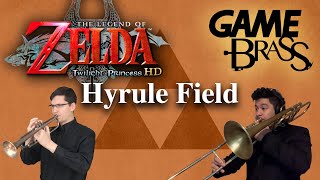 Zelda Twilight Princess quotHyrule Fieldquot 16Piece Brass Band [upl. by Leirol]